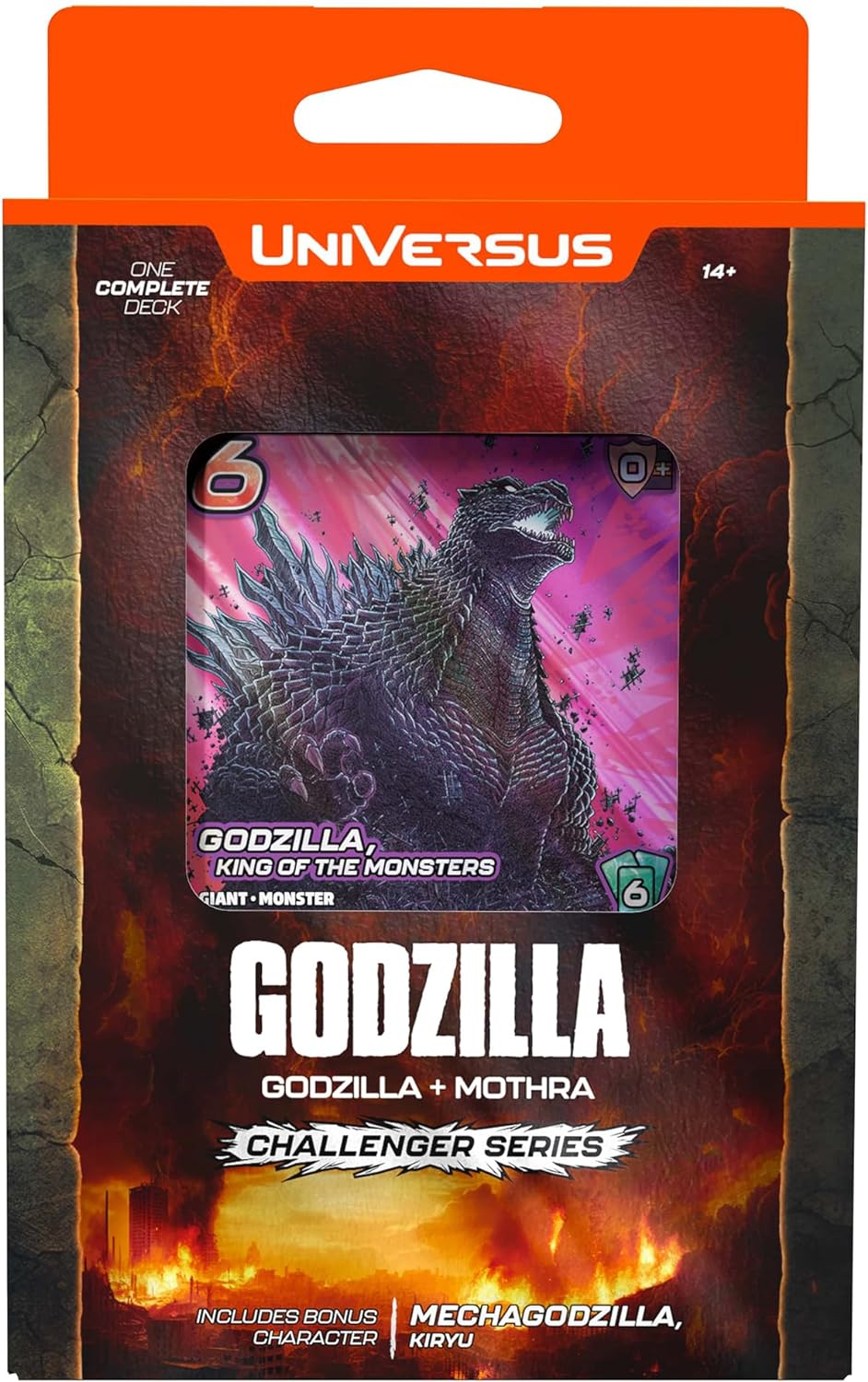 UniVersus Godzilla Challenger Series - Godzilla & Mothra Deck | CCGPrime