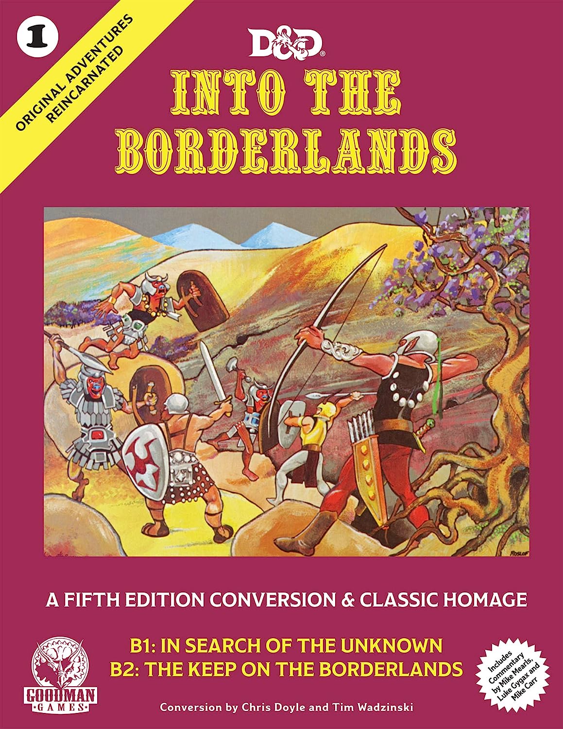 Goodman Games Original Adventures Reincarnated #1 - Into The Borderlands | CCGPrime