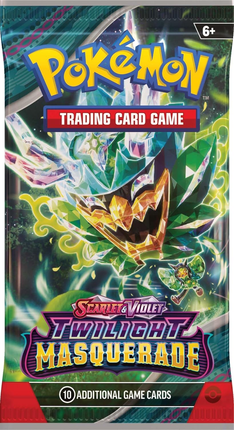 POKEMON TCG: Scarlet and Violet Twilight Masquerade Booster Pack | CCGPrime