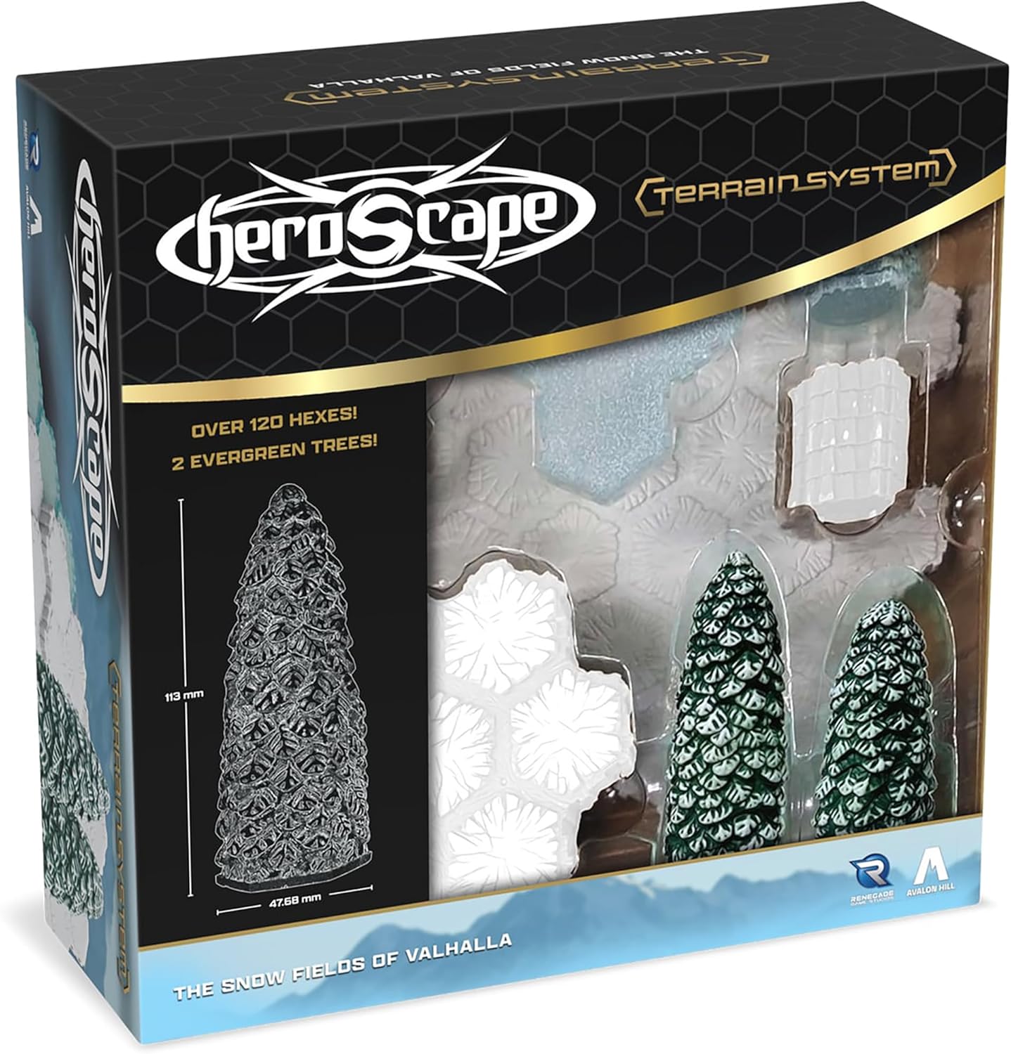 Renegade Games: Heroscape: The Snow Fields of Valhalla Terrain Expansion | CCGPrime