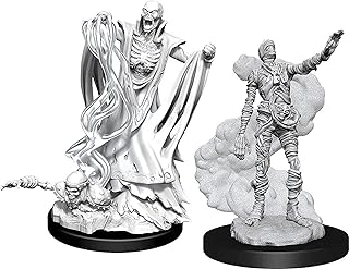 Dungeons & Dragons Nolzur`s Marvelous Unpainted Miniatures: W11 Lich & Mummy Lord | CCGPrime