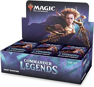 Magic: The Gathering Commander Legends Draft Booster Box | 24 Booster Packs | CCGPrime