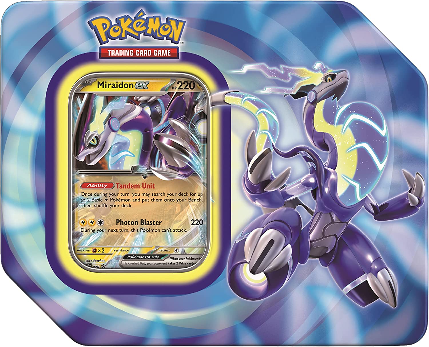 Pokémon TCG: Paldea Legends Tin (Random Tin) | CCGPrime