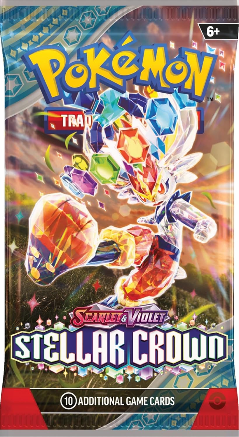 Pokemon TCG: Scarlet & Violet Stellar Crown Booster Pack | CCGPrime