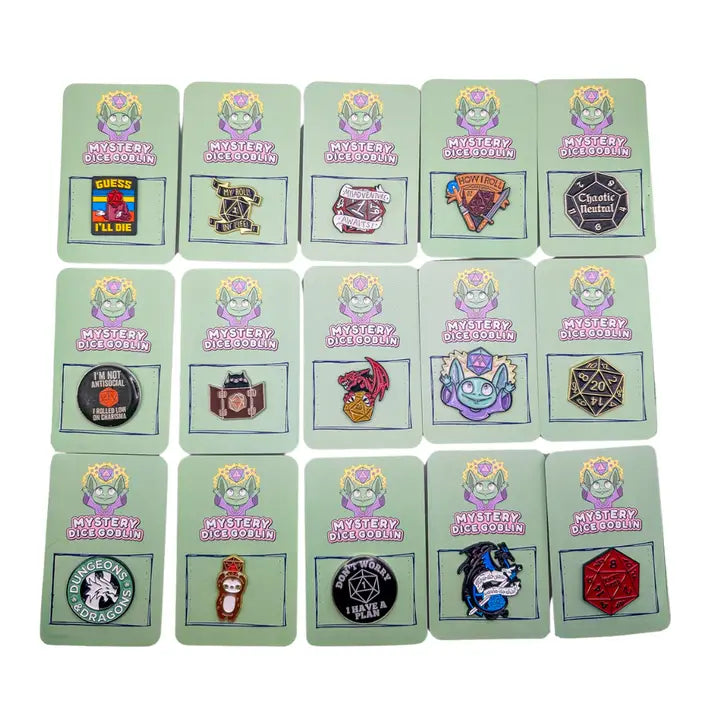 Mystery Dice Goblin Pin | CCGPrime