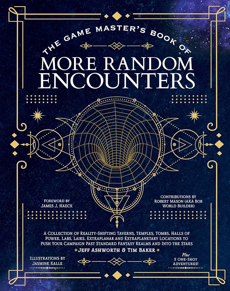 The Game Master's Book of More Random Encounters: A Collection of Reality-Shifting Taverns, Temples, Tombs, Labs, Lairs, Extraplanar and Even ... and into the Stars | CCGPrime
