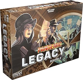 Pandemic Legacy Season 0 Board Game | Family Board Game | Board Game for Adults and Family | Cooperative Board Game | Ages 14+ | 2 to 4 Players | Average Playtime 60 Minutes | Made by Z-Man Games | CCGPrime