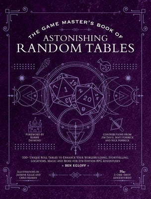 The Game Master’s Book of Astonishing Random Tables | CCGPrime