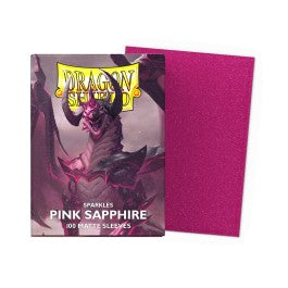 Dragon Shield Sleeves: Standard Matte Sparkles - Pink Sapphire 100CT | CCGPrime