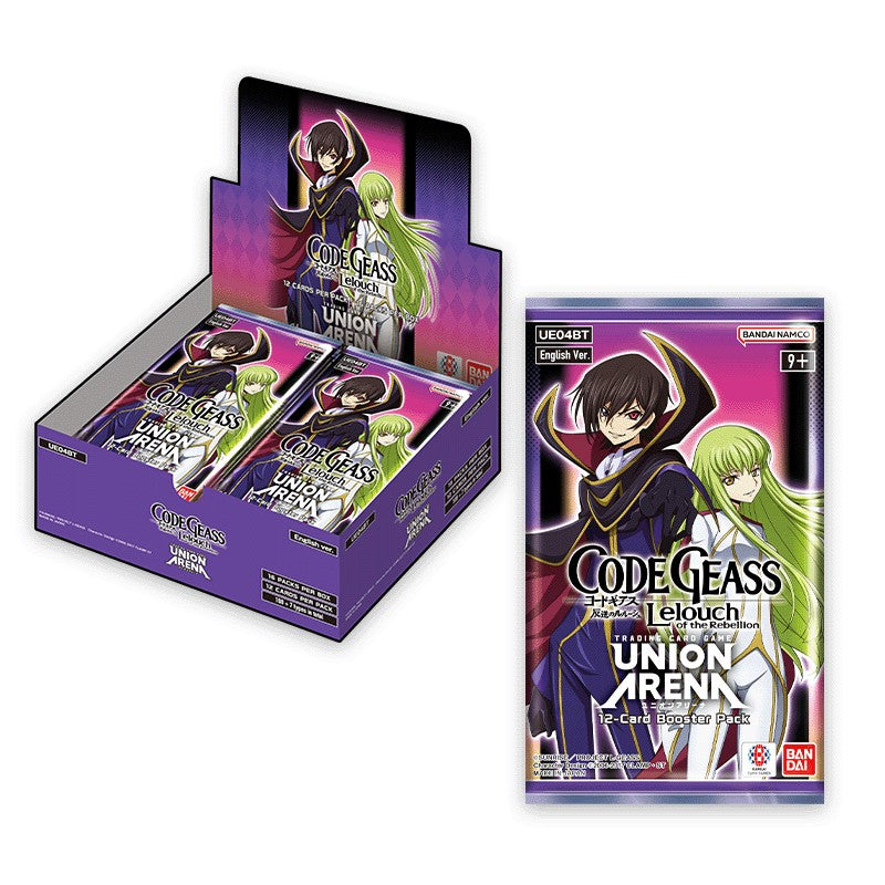 Union Arena: Code Geass - Lelouch of the Rebellion Booster Pack | CCGPrime