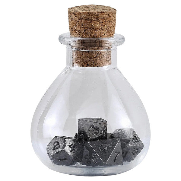7-Set Unseelie (Potion Bottle) Mini Metal: Gunmetal | CCGPrime