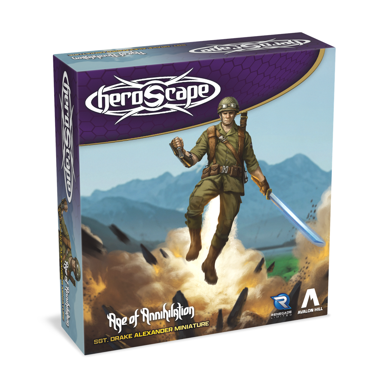 Heroscape: Sgt. Drake Alexander Miniature Promo | CCGPrime