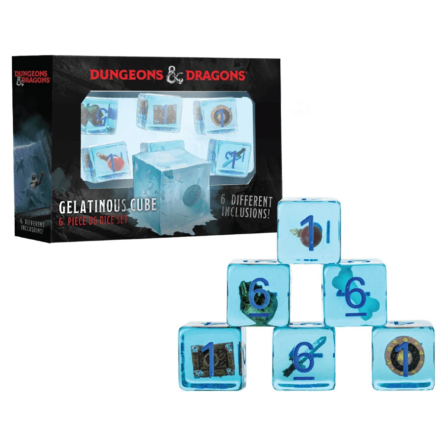 D&D Gelatinous Cube D6 | CCGPrime