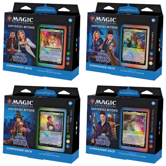 Magic: The Gathering - Universes Beyond - Doctor Who - Commander Deck | CCGPrime