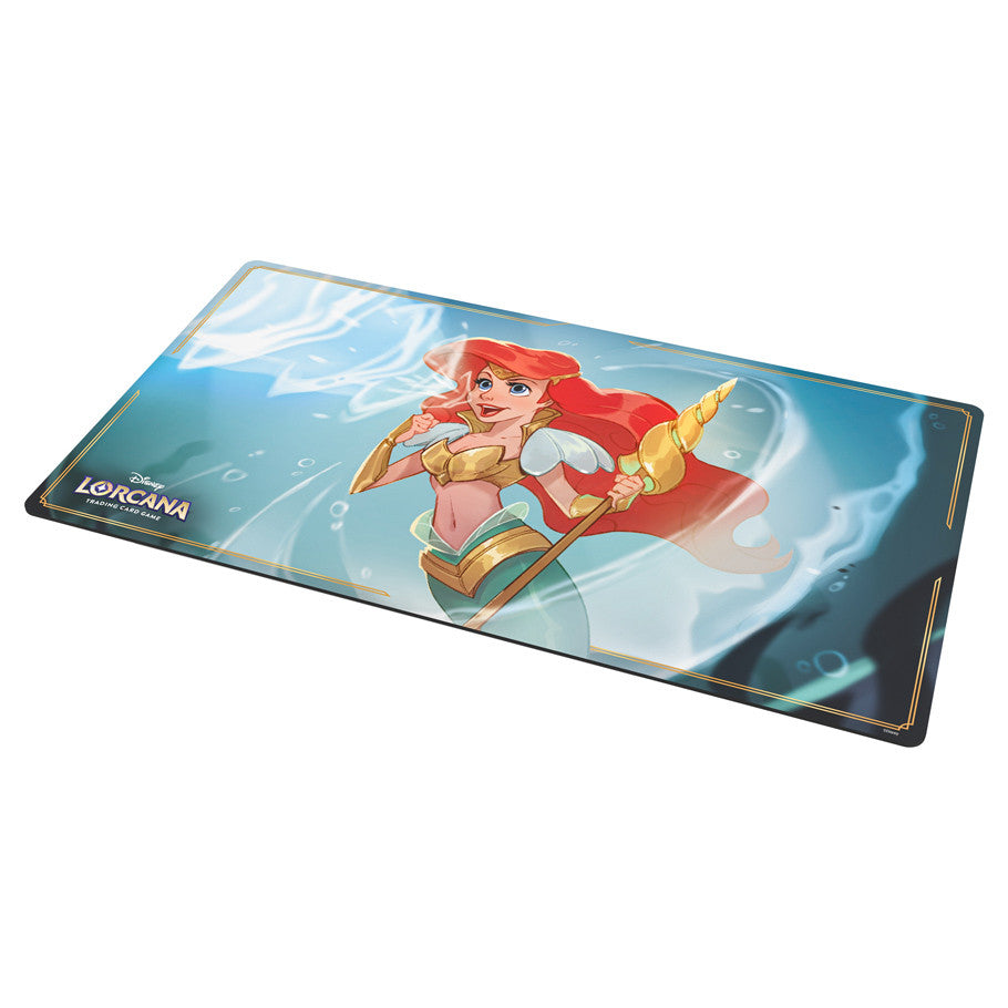 Playmat: Disney Lorcana: Set 11: Winterspell: Ariel, Sonic Warrior | CCGPrime