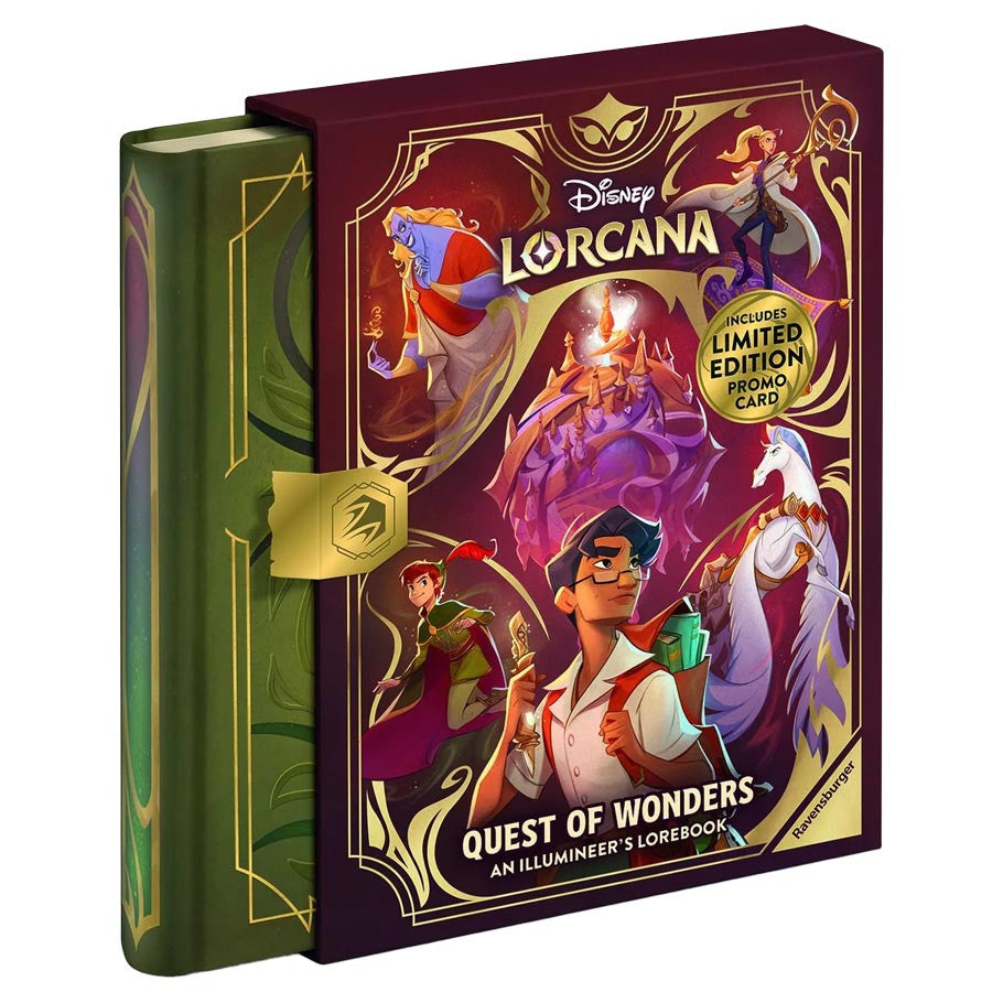 Disney Lorcana: Lorebook: Quest of Wonders | CCGPrime