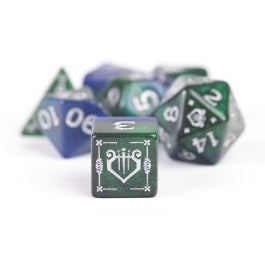 Sirius Dice: D&D Adventure Dice - Bard: Blue | CCGPrime