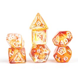 Sirius Dice: D&D Adventure Dice - Sorcerer: Orange | CCGPrime