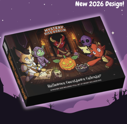 Mystery Dice Goblin Halloween 2026 Advent Calendar | CCGPrime