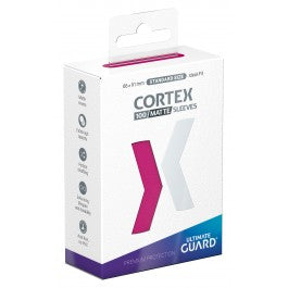 Ultimate Guard: Standard CORTEX Sleeves - Matte Pink | CCGPrime