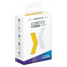 Ultimate Guard: Standard CORTEX Sleeves - Matte Yellow | CCGPrime