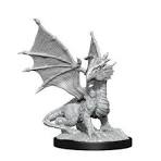 NOLZUR'S MARVELOUS MINIATURES: W13 SILVER DRAGON WYRMLING AND FEMALE HALFLING | CCGPrime