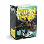 Dragon Shield Matte Green 100 Protective Sleeves | CCGPrime