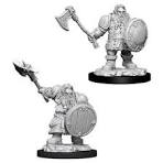 Dungeons & Dragons Nolzur`s Marvelous Unpainted Miniatures: W11 Male Dwarf Fighter | CCGPrime