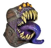 Dungeons & Dragons D&D Chest Mini Life-Sized Painted Foam Replica Statue | CCGPrime