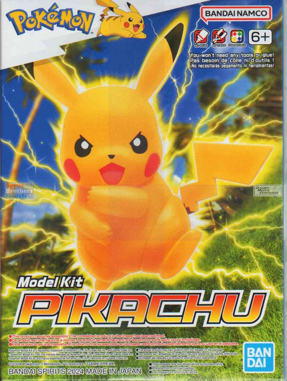 Bandai Hobby Pokemon Select 14 Pikachu Plastic Model Kit | CCGPrime