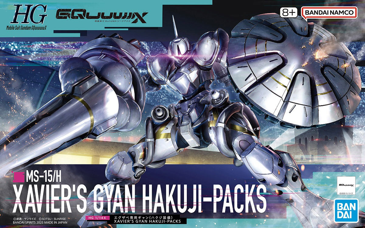 1/144 HG Xavier's Gyan Hakuji-Packs | CCGPrime