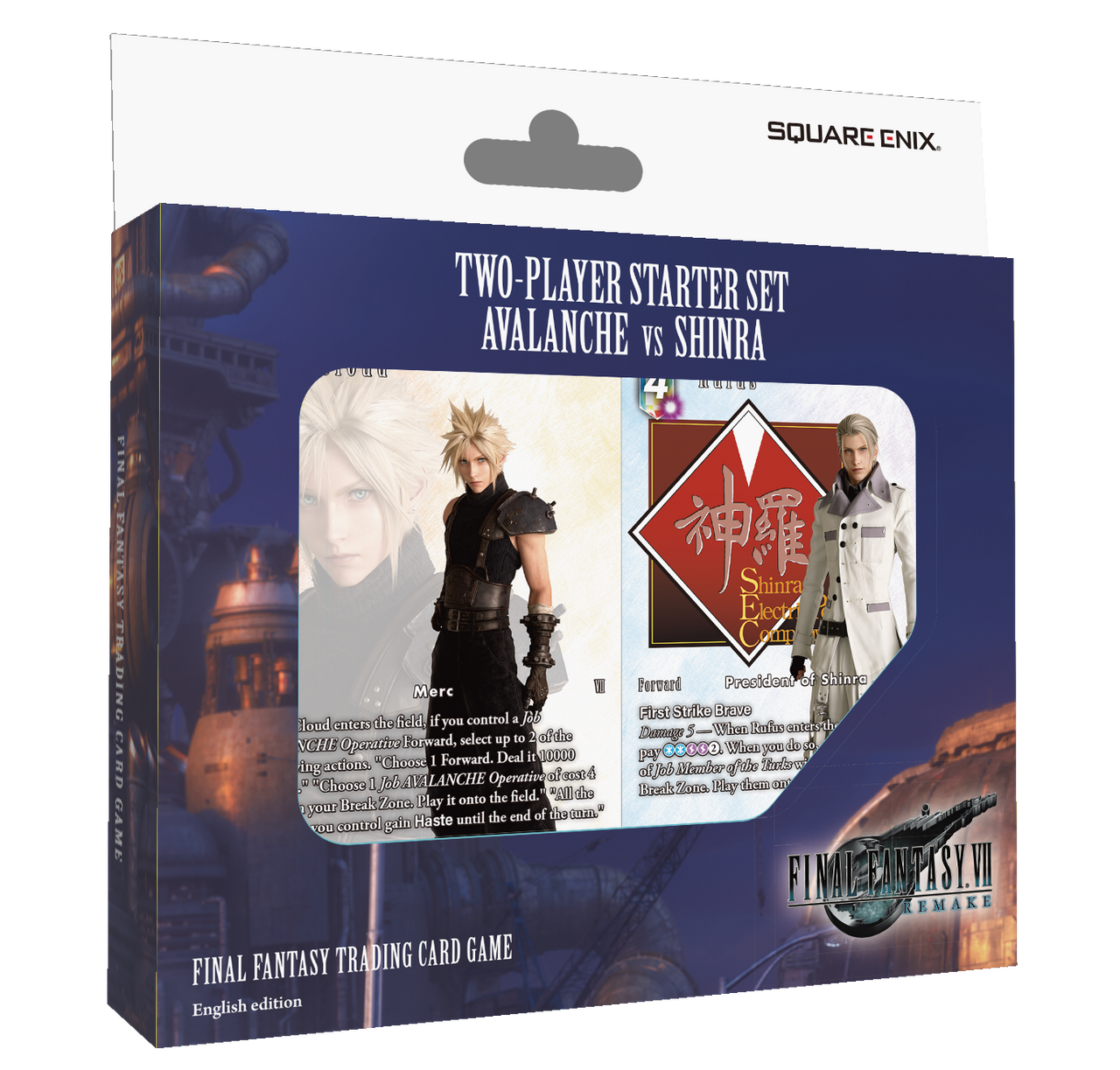 FINAL FANTASY TRADING CARD GAME: AVALANCHE VS SHINRA TWO-PLAYER STARTER SET | CCGPrime