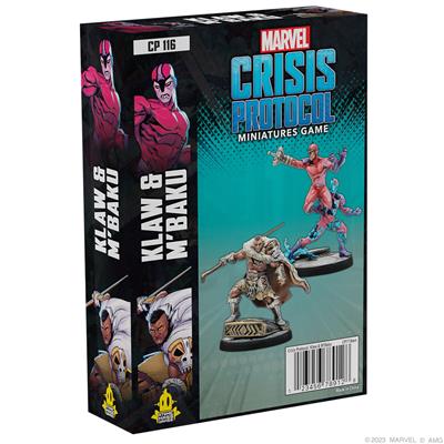 Marvel: Crisis Protocol - Klaw & M'Baku | CCGPrime