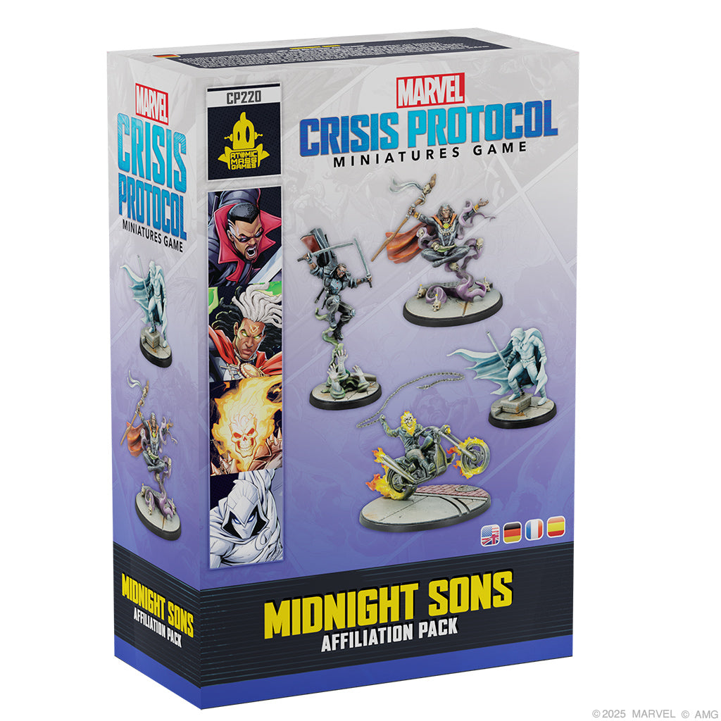 Marvel: Crisis Protocol - Midnight Sons Affiliation Pack | CCGPrime