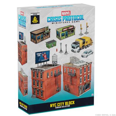 Marvel: Crisis Protocol - NYC City Block Terrain Collection | CCGPrime