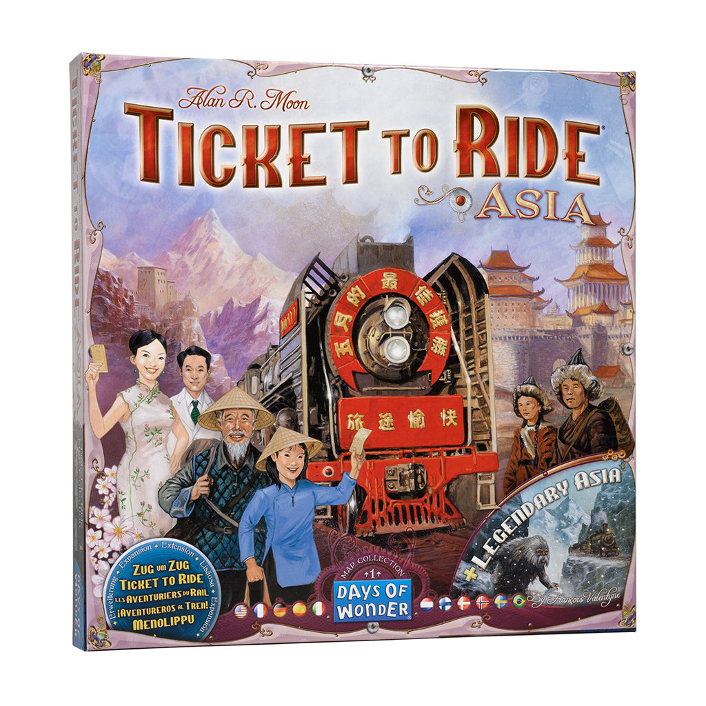 Ticket to Ride: Asia Map Collection 1 | CCGPrime