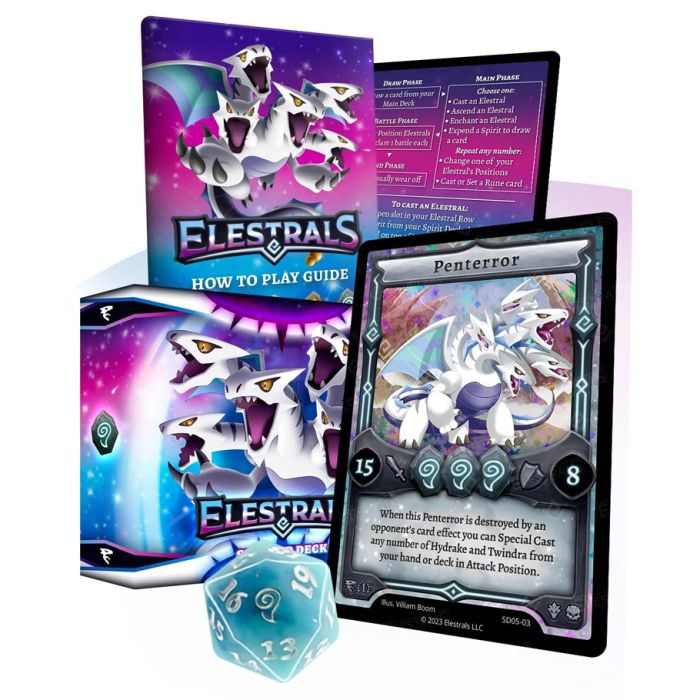 Elestrals: Base Set: Starter Deck: Penterror | CCGPrime