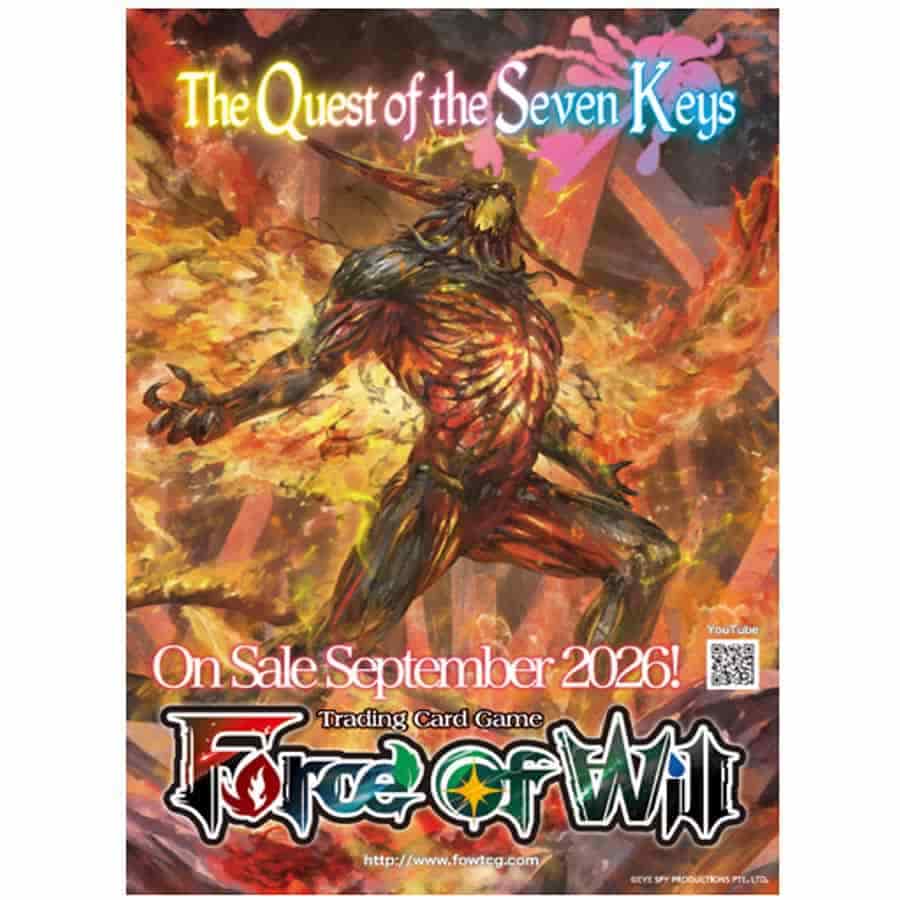 EVIL CLUSTER BOOSTER 04: THE QUEST OF THE SEVEN KEYS PRE-RELEASE KIT (Preorder) | CCGPrime