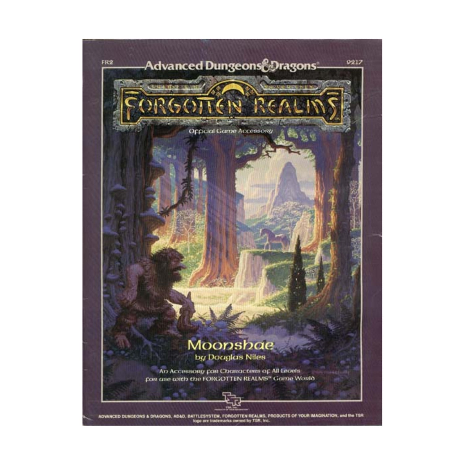AD&D - Forgotten Realms - Module FR2 Moonshae - TSR 9217 | CCGPrime