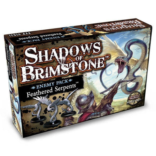 Shadows of Brimstone: Enemy Pack: Feathered Serpents | CCGPrime