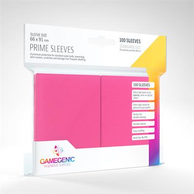 PRIME Sleeves: Pink | CCGPrime