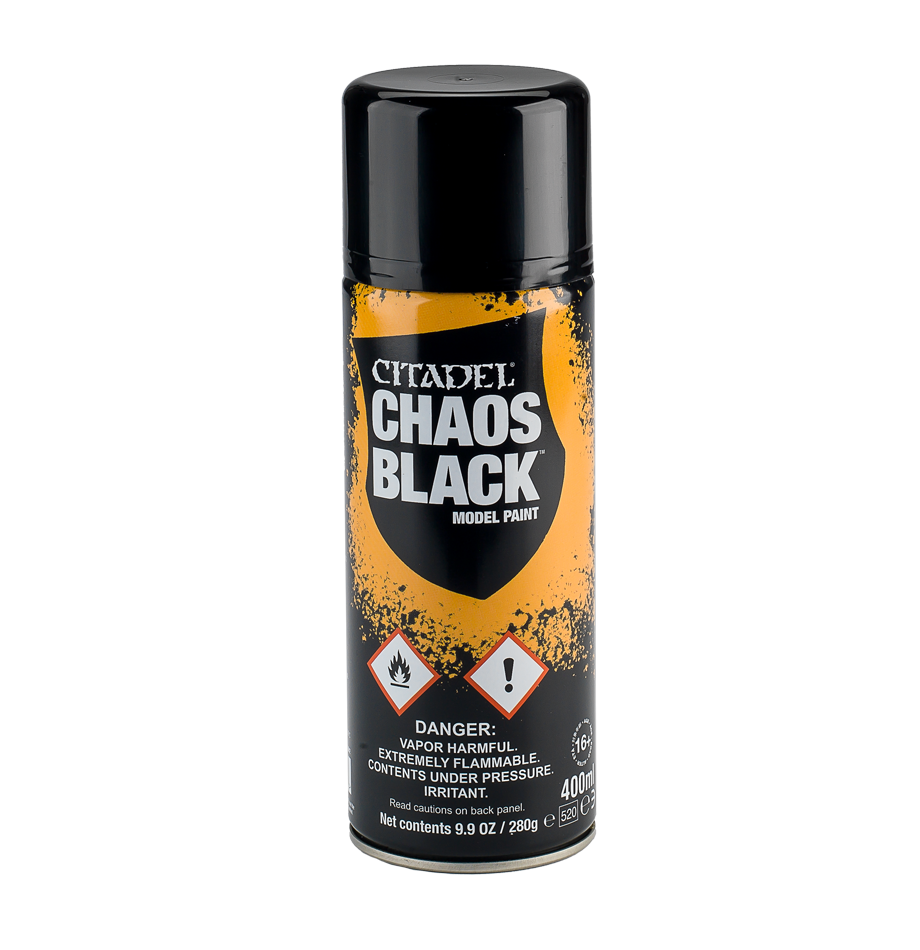 Citadel Chaos Black Spray Paint | CCGPrime