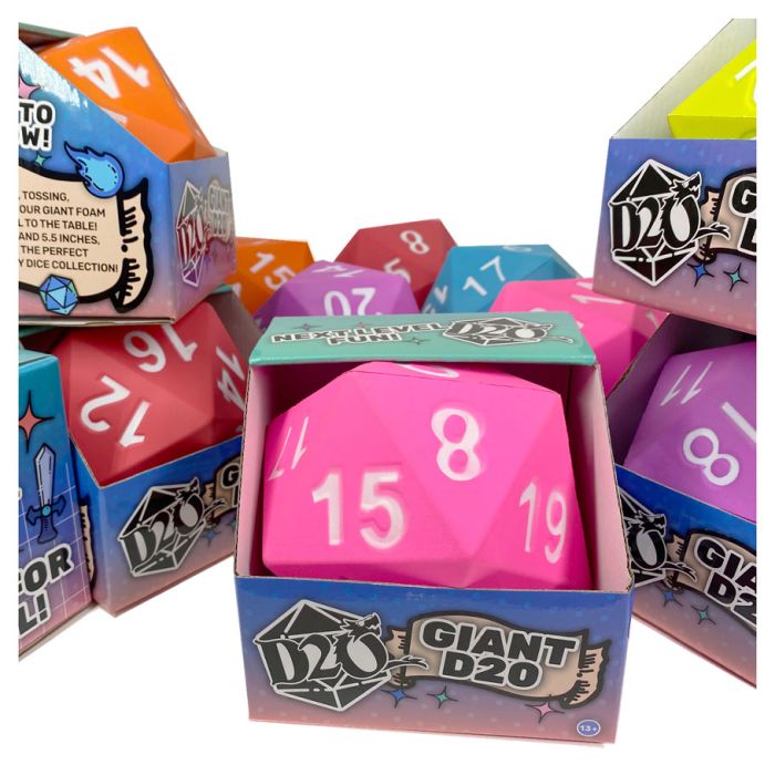 Giant Foam D20 | CCGPrime