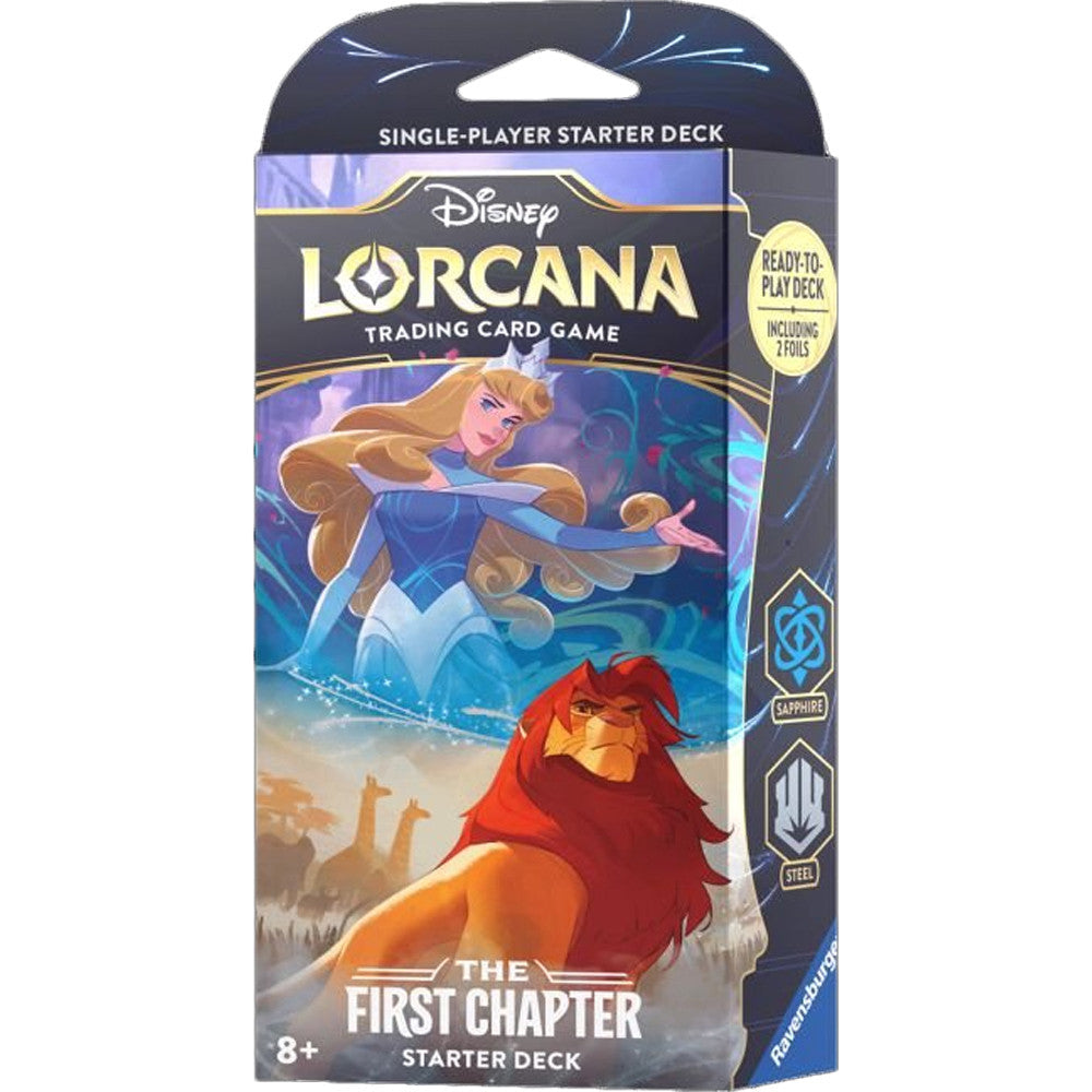 Disney Lorcana: The First Chapter Starter Deck (Sapphire & Steel) - The First Chapter | CCGPrime
