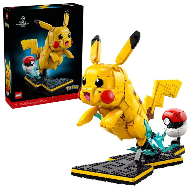 LEGO Pokémon Pikachu and Poké Ball 72152 | CCGPrime