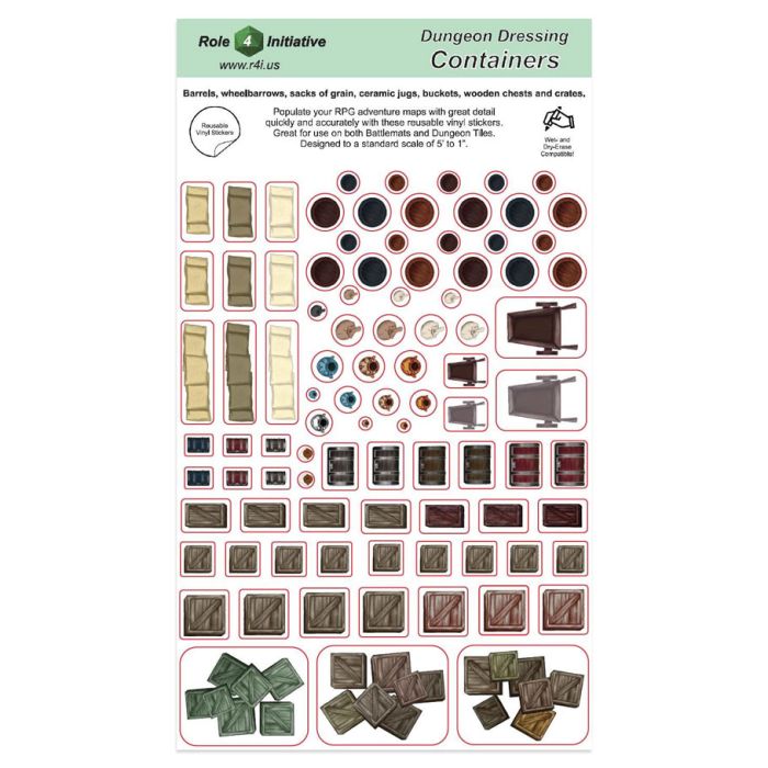 Dungeon Dressing - Containers – CCGPrime