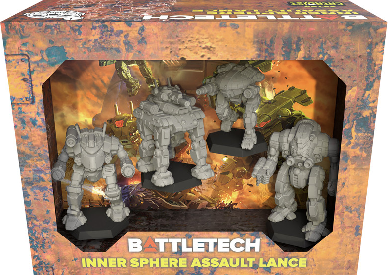 BATTLETECH INNER SPHERE ASSAULT LANCE FORCEPACK | CCGPrime