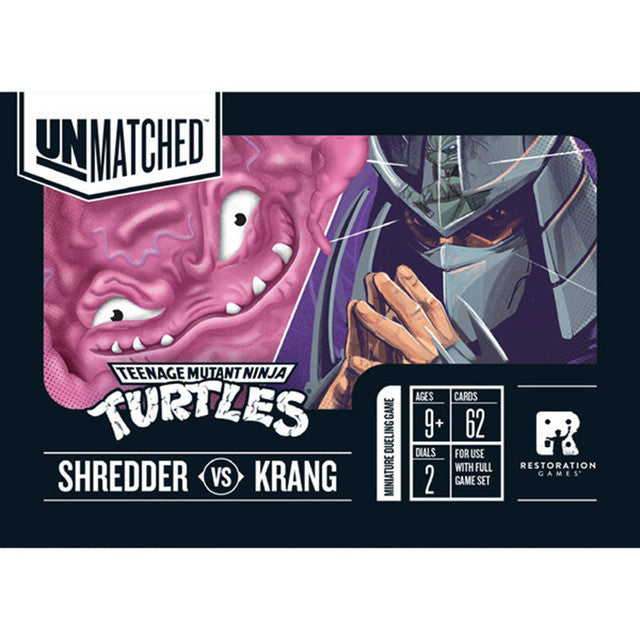 Unmatched Adventures: Teenage Mutant Ninja Turtles: Shredder And Krang Hero Deck | CCGPrime
