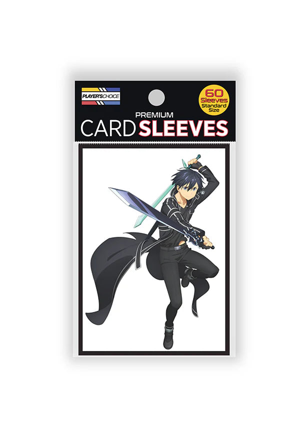 Officially Licensed Sword Art Online Sleeves - Kirito  (Japanese) | CCGPrime