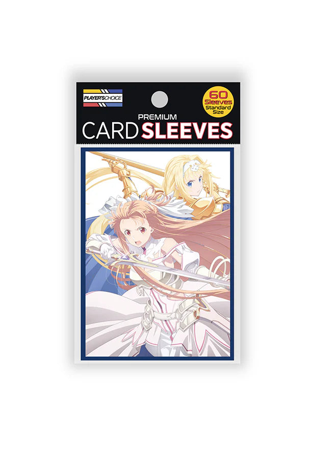Sleeves - Officially Licensed Sword Art Online Sleeves - Alice & Asuna (Japanese) | CCGPrime